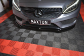 var-ME-C-205-AMGLINE-C-FD Mercedes C-Klass W205 Coupe AMG-Line 2015-2018 Frontsplitter V.1 Maxton Design  (6)