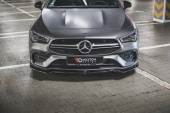 var-ME-CLA-118-35AMG-FD1T Mercedes CLA AMG C118 2019+ Frontsplitter V.1 Maxton Design  (4)