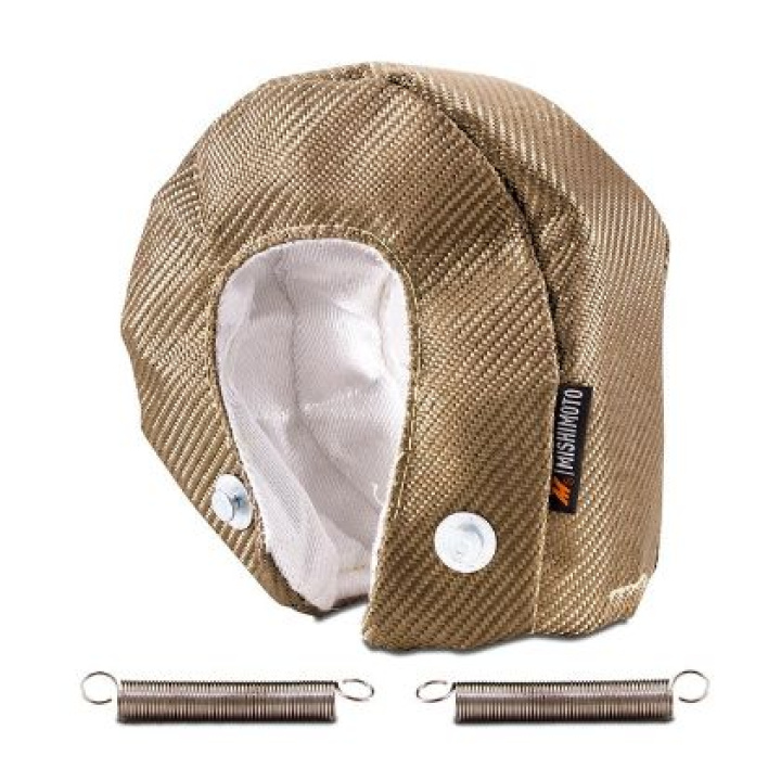 Titanium Turbomössa Mishimoto i gruppen Tuning / Värmeisolering & Kabelskydd / Turbomössor hos DDESIGN Scandinavia AB (var-MMHP-TB)