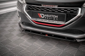 var-PE-208-1-GTI-FD2T Peugeot 208 GTi Mk1 2013-2015 Frontsplitter V.2 Maxton Design  (4)