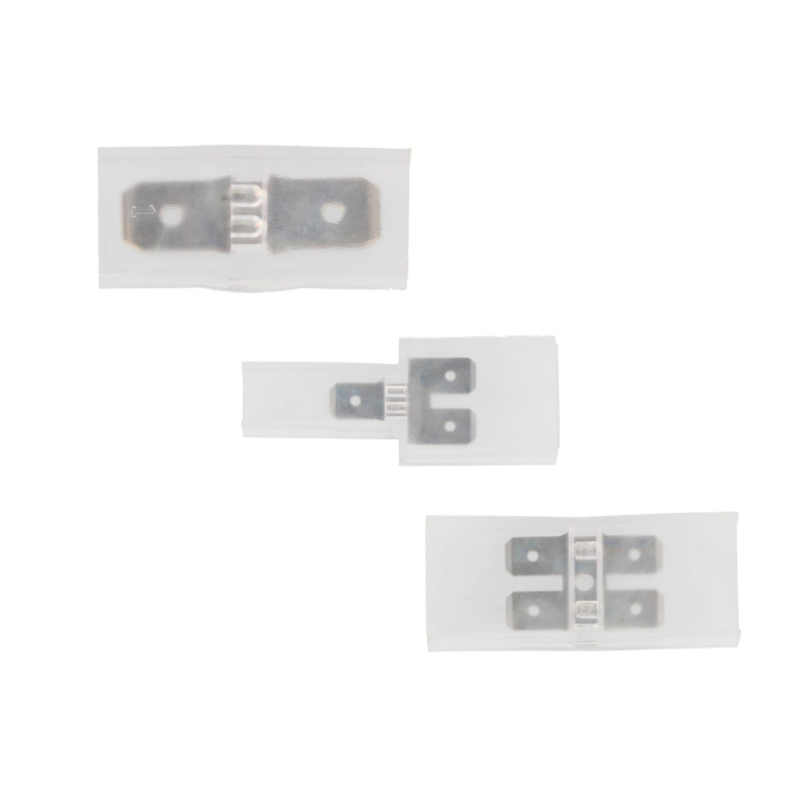 Skarvkontakt - 6,3mm (1st) QSP Products i gruppen Tuning / Elektronik / Kabelskor - Skarvhylsor - Flatstift hos DDESIGN Scandinavia AB (var-QC3126-28)