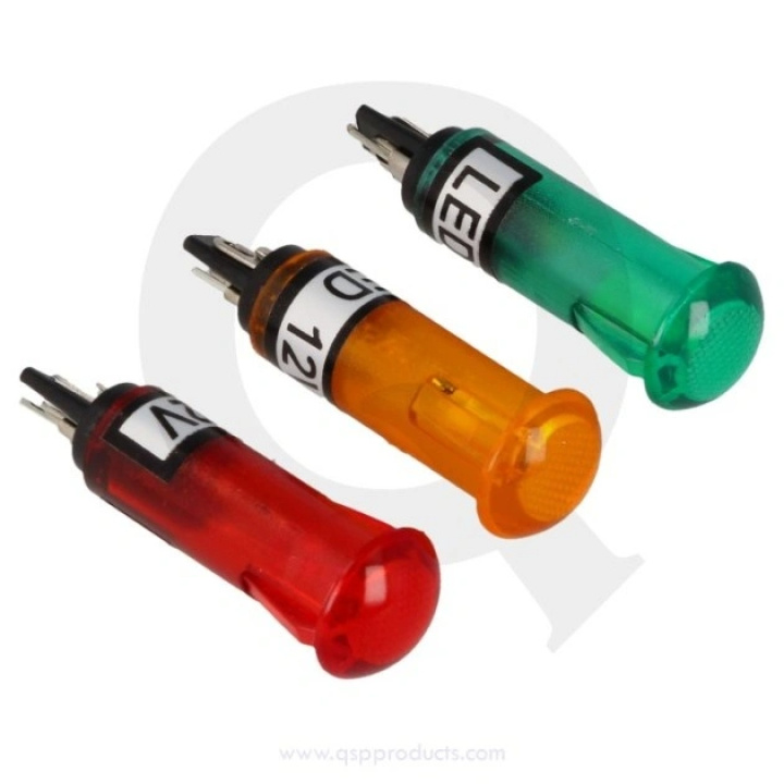 Varningslampa - 12V LED QSP Products i gruppen Tuning / Elektronik / Varningslampor hos DDESIGN Scandinavia AB (var-QE2034-36)