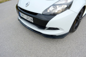 var-RE-CL-3F-RS-FD1T Renault Clio MK3 RS Facelift 2009-2012 Frontsplitter V.1 Maxton Design  (2)