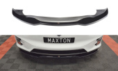 var-TE-MODELX-FD2T Tesla Model X 2015+ Frontsplitter V.2 Maxton Design  (1)