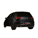VW Golf GTI (Mk7.5) 2.0 TSI (5G) 2017-2020 Axleback Race - Bakre Muffler Delete Avgassystem Cobra Sport