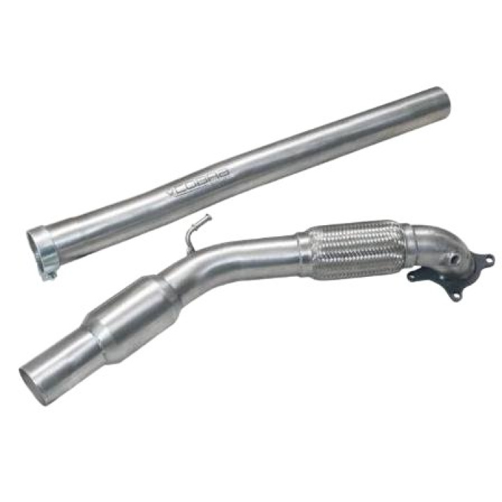 VW Scirocco R 2.0 TSI 2009-2018 Sportkatalysator / De-Cat Downpipe Cobra Sport i gruppen Välj bilmodell / VW / Scirocco 08-17 / Tuning hos DDESIGN Scandinavia AB (var-VW73)