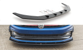 var-VWPO6GTICNC-FD3B VW Polo GTI 2017+ Racing Frontsplitter V.2 Maxton Design  (1)
