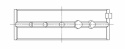 5M2975HX Ramlager (ACL Race Series) med 0.025mm extra clearance ACL