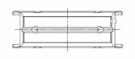 7M1532HX BMW M20 / M50 / M52 / M54 / S50 / S52 / S54 Ramlager (ACL Race Series) med 0.025mm extra clearance ACL
