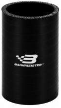 Silikonslang Svart Rak 100mm Lång BahnMeister