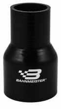 Silikonslang Svart Reducering Rak 127mm Lång BahnMeister