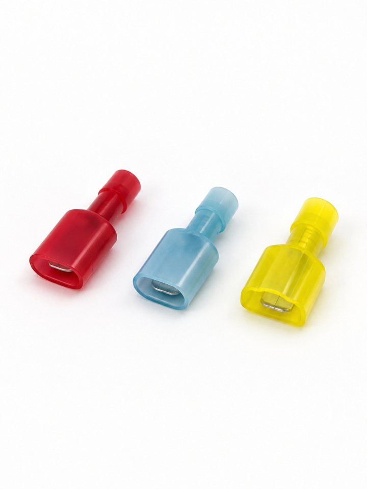 Kabelsko Isolerad Hane 6.3mm (10-Pack) Bahnmeister i gruppen Tuning / Elektronik / Kabelskor - Skarvhylsor - Flatstift hos DDESIGN Scandinavia AB (var-bhmkabelsko-hane)