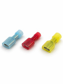 Kabelsko Isolerad Hona 6.3mm (10-Pack) Bahnmeister