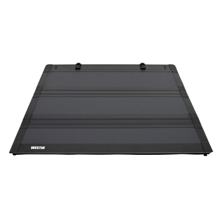 Ford Ranger 2019-2023 2wd/4wd 6ft. Bed Hard Tri-Fold Flaklock Westin - Svart i gruppen Välj bilmodell hos DDESIGN Scandinavia AB (wes19-43985)