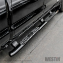 Chevrolet Silverado 1500 & GMC Sierra 1500 2019-2024 Dubbelcab PRO TRAXX 4 Ovala Sidosteg - Westin - Svart
