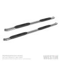 Chevrolet Silverado/Sierra 1500 Crew Cab (Ej LD) 2019+ PRO TRAXX 4 Ovala Sidosteg - Rostfrittstål Westin