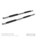 Chevrolet Silverado/Sierra 1500 Crew Cab (Ej LD) 2019+ PRO TRAXX 4 Ovala Sidosteg - Rostfrittstål Westin