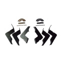 Toyota Tacoma Double Cab 2005-2018 Platinum 4 Ovala Sidosteg Westin - Svart