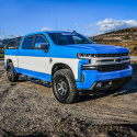 Chevrolet Silverado/Sierra 1500 Crew Cab 2019+ (Ej LD) Westin PRO TRAXX 5 Ovala Sidosteg - Svart