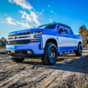 Chevrolet Silverado/Sierra 1500 Crew Cab 2019+ (Ej LD) Westin PRO TRAXX 5 Ovala Sidosteg - Svart