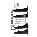 Toyota Tundra D-Cab/Crew Max 2007-2018 Monteringskit Sidosteg Westin - Svart