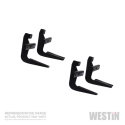 Toyota Tundra D-Cab/Crew Max 2007-2018 Monteringskit Sidosteg Westin - Svart