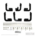 Dodge/Ram 1500 2009-2018 Quad/Crew Cab Monteringssats Sidosteg Westin - Svart