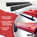 Jeep Wrangler JL Unlimited 4dr 2018-2024 Pro-e Sidosteg Westin - Texturerad Svart