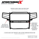 Dodge Ram 1500 2019-2024 Sportsman X Bull Bar / Frontbåge Westin - Texturerad Svart