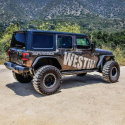 Jeep Wrangler JL Unlimited 4dr 2018-2024 Rock Slider - Texturerad Svart Westin