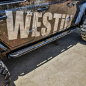 Jeep Wrangler JL Unlimited 4dr 2018-2024 Rock Slider - Texturerad Svart Westin