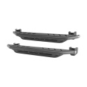 Jeep Wrangler 2007-2017 Triple Tube Rock Rail Steps Westin/Snyper - Texturerad Svart