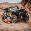 Jeep Wrangler 2007-2017 Triple Tube Rock Rail Steps Westin/Snyper - Texturerad Svart