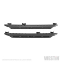 Jeep Wrangler JL Unlimited 4DR 2018+ Triple Tube Rock Rail Steps Westin/Snyper - Texturerad Svart
