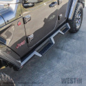 Jeep Wrangler JL Unlimited 4DR 2018-2024 HDX Drop Sidosteg Westin - Texturerad Svart