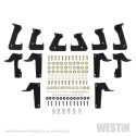 Jeep Wrangler JL Unlimited 4DR 2018-2024 HDX Drop Sidosteg Westin - Texturerad Svart
