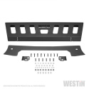 Jeep Wrangler JL 2018-2024 Hasplåt Främre Stötfångare Westin - Texturerad Svart