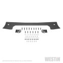 Jeep Wrangler JL 2018-2024 Hasplåt Främre Stötfångare Westin - Texturerad Svart