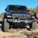 Jeep Wrangler JL 2018-2024 WJ2 Full Width Främre Stötfångare med Bull Bar / Frontbåge - Texturerad Svart Westin