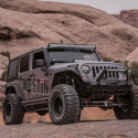 Jeep Wrangler 2007-2017 Bakre Rörskärmar - Texturerad Svart Westin/Snyper