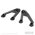 Jeep Wrangler 2018-2024 / Gladiator 2020+ LED-Rampsfäste Motorhuv Westin - Texturerad Svart