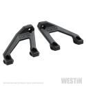 Jeep Wrangler 2018-2024 / Gladiator 2020+ LED-Rampsfäste Motorhuv Westin - Texturerad Svart