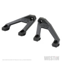 Jeep Wrangler 2018-2024 / Gladiator 2020+ LED-Rampsfäste Motorhuv Westin - Texturerad Svart