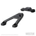 Jeep Wrangler 2018-2024 / Gladiator 2020+ LED-Rampsfäste Motorhuv Westin - Texturerad Svart