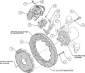 Honda S2000 00-09 Bakre Big Brake Kit med Handbroms Wilwood
