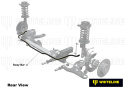 Honda Integra DC5 2001-2007 Krängningshämmare - 22mm 3-Punkts Justerbar Whiteline