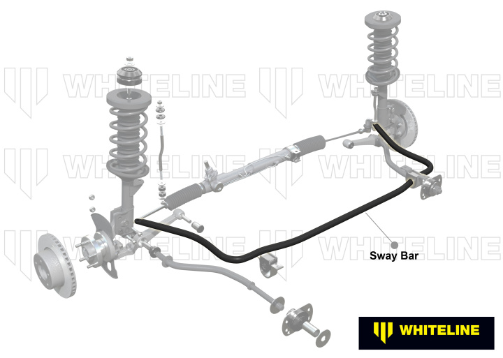 Mazda Rx 7 1979-1985 Krängningshämmare - 24mm 4-Punkts Justerbar Whiteline i gruppen Välj bilmodell hos DDESIGN Scandinavia AB (wl-BMF9Z)