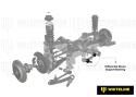 Lexus Gs / Lexus Is C / Lexus Ls 400 / Lexus 430 / Lexus Sc 300 / Toyota Aristo / Toyota Crown m.fl. 1989-2013 Differentialinfästning - Främre Bussningskit Whiteline