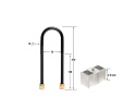 Sänkningsblock - Kit 2.5\'\' Whiteline