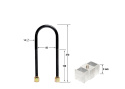 Sänkningsblock - Kit 1.5\'\' Whiteline
